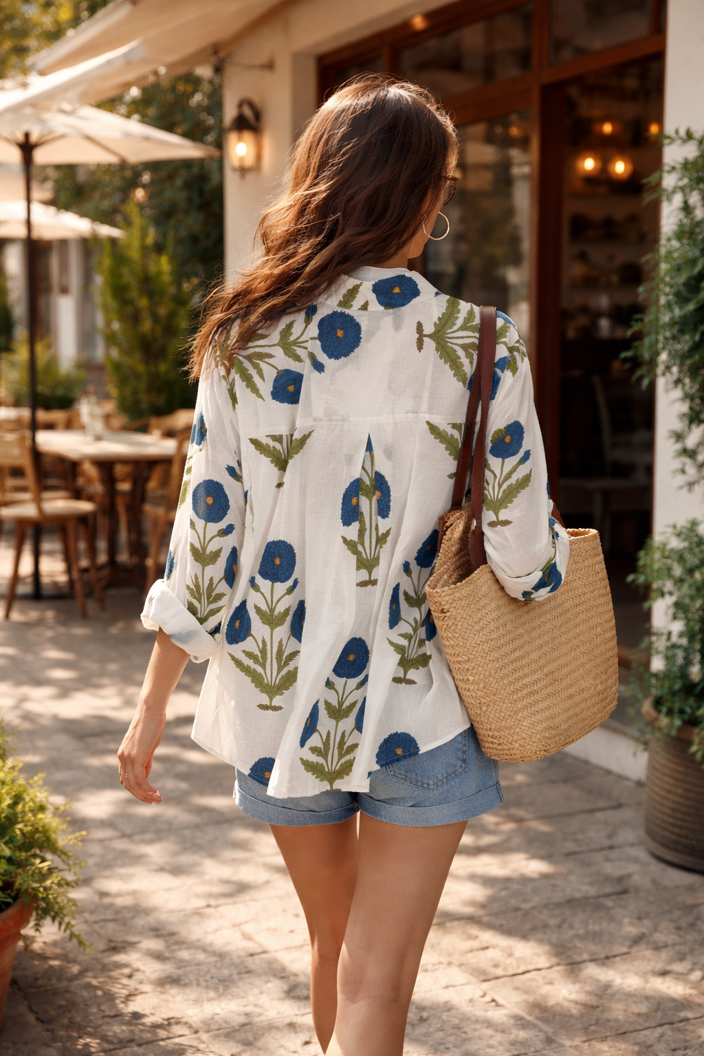 Cotton Classic Shirt in Fuchsia