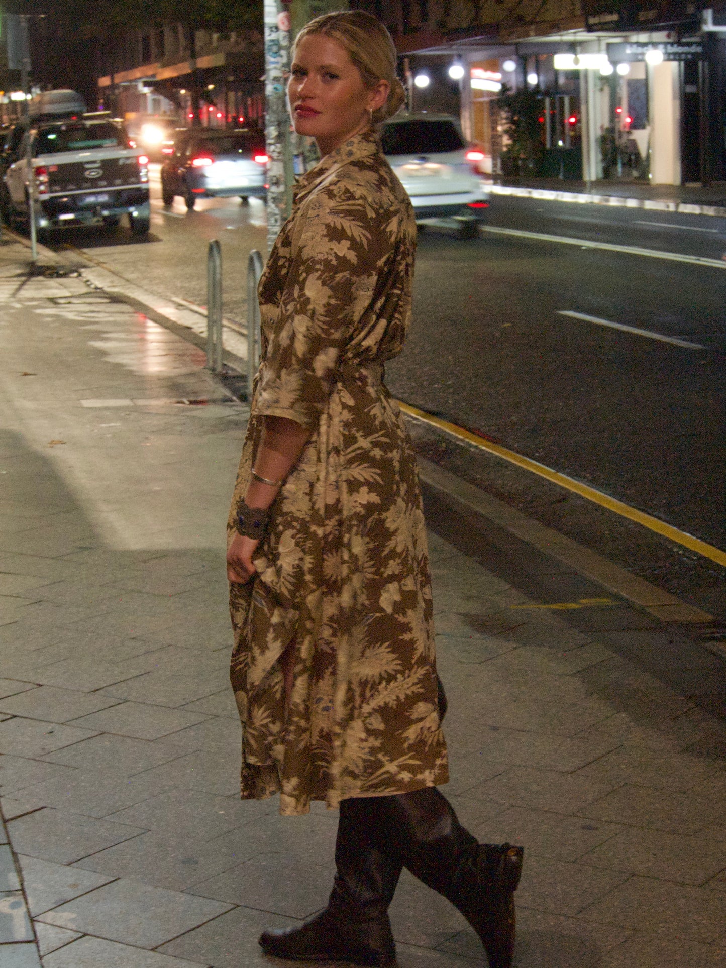 Cotton Dress in Coco